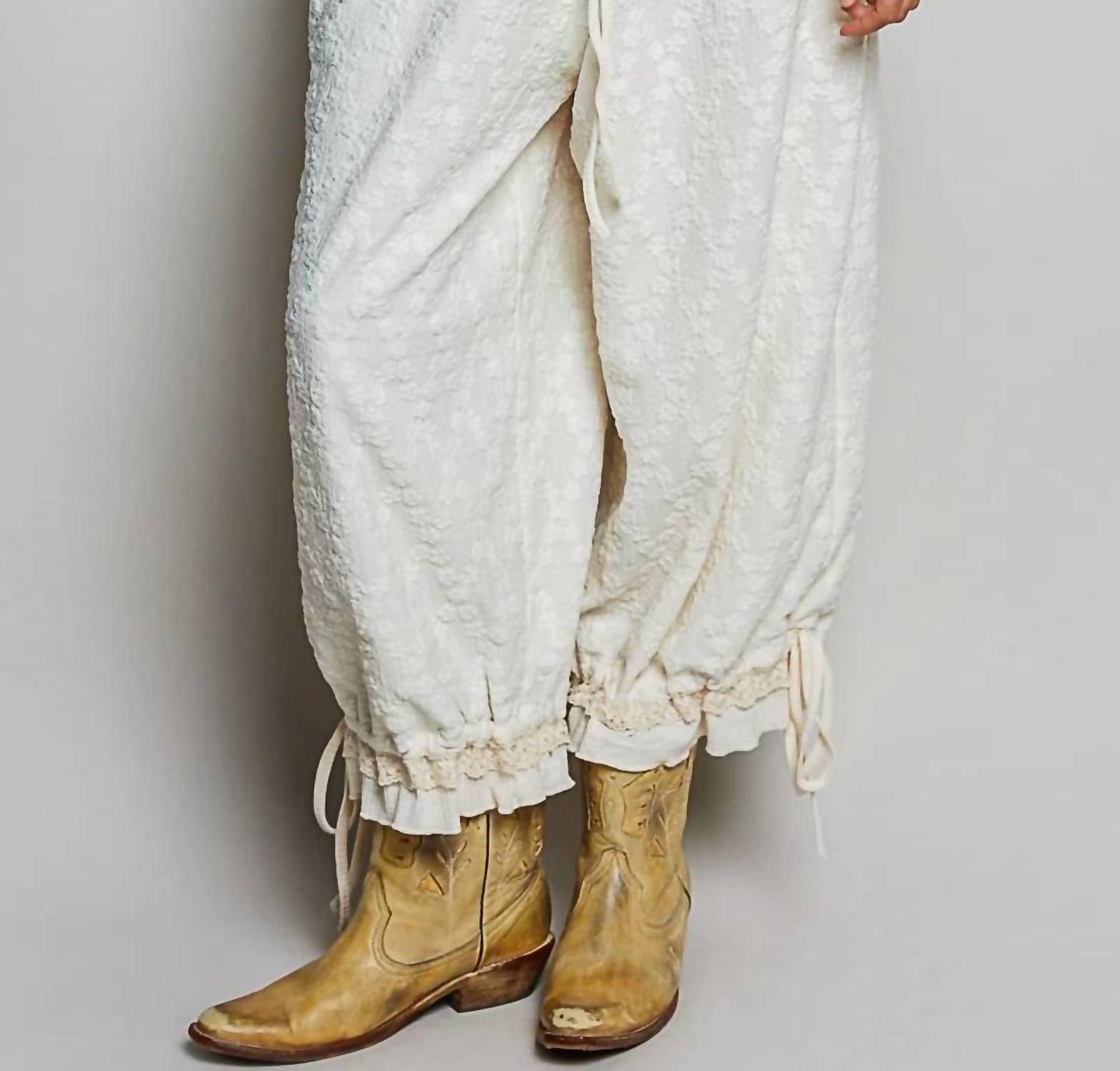 Pol - Renaissance Bloomer Ruffle Pant