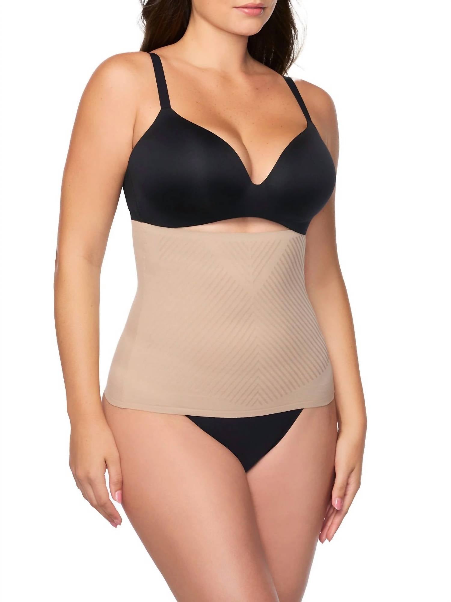TC Fine Intimates Iconic Core Step-in Waist Cincher in waist cincher in stucco - women's intimate