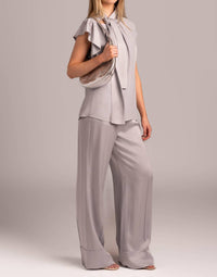 Beatrice .B - Polished Tie Blouse
