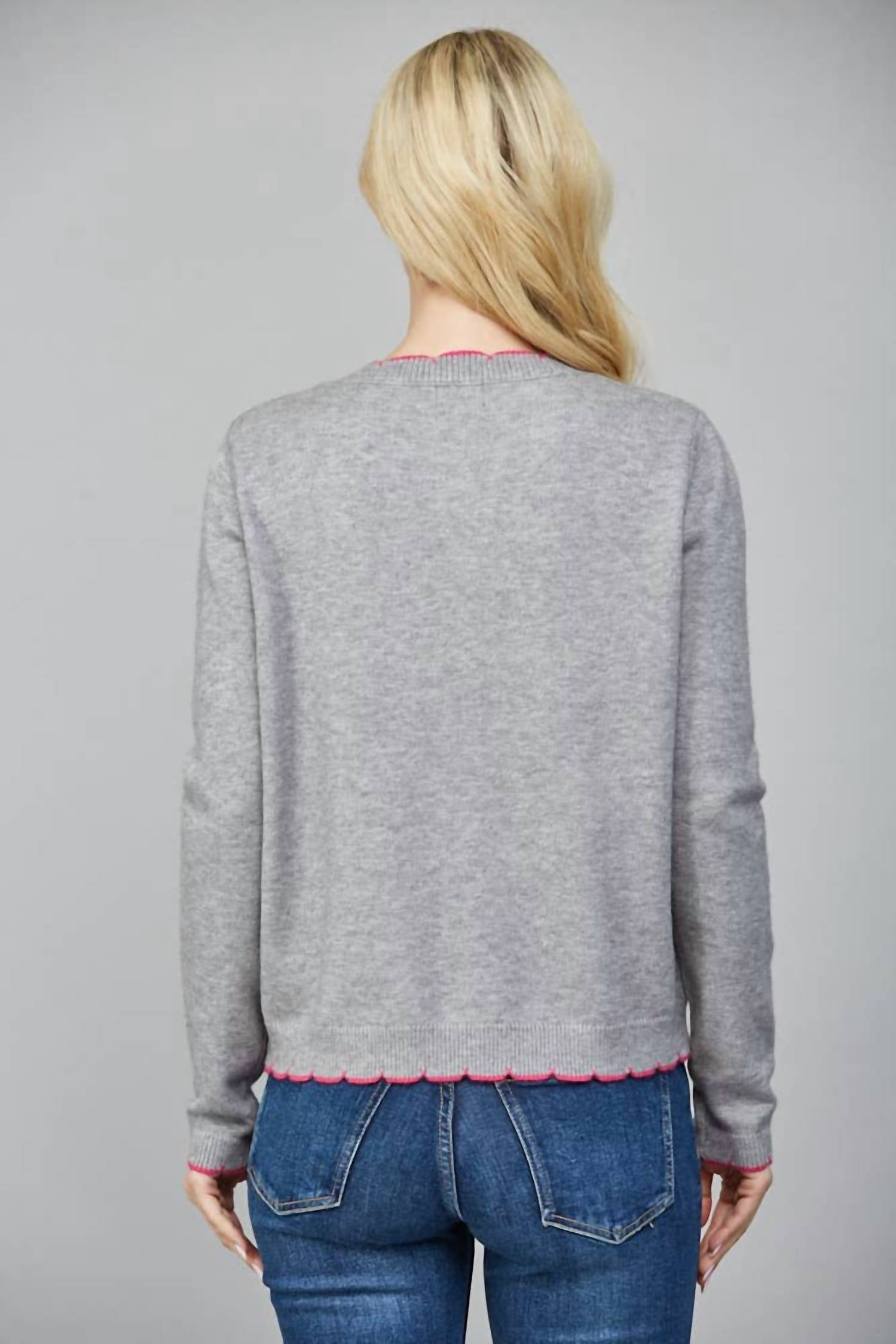 Fate - Swift Contrast Edge Cardigan
