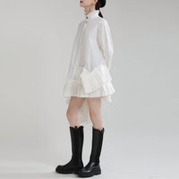 Madonna & Co. - Great Shirt With Asymmetrical Hem