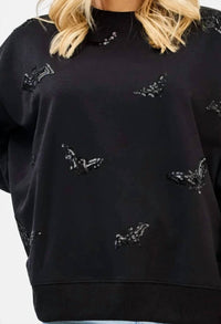 Mary Square - Little Bit Batty Pullover