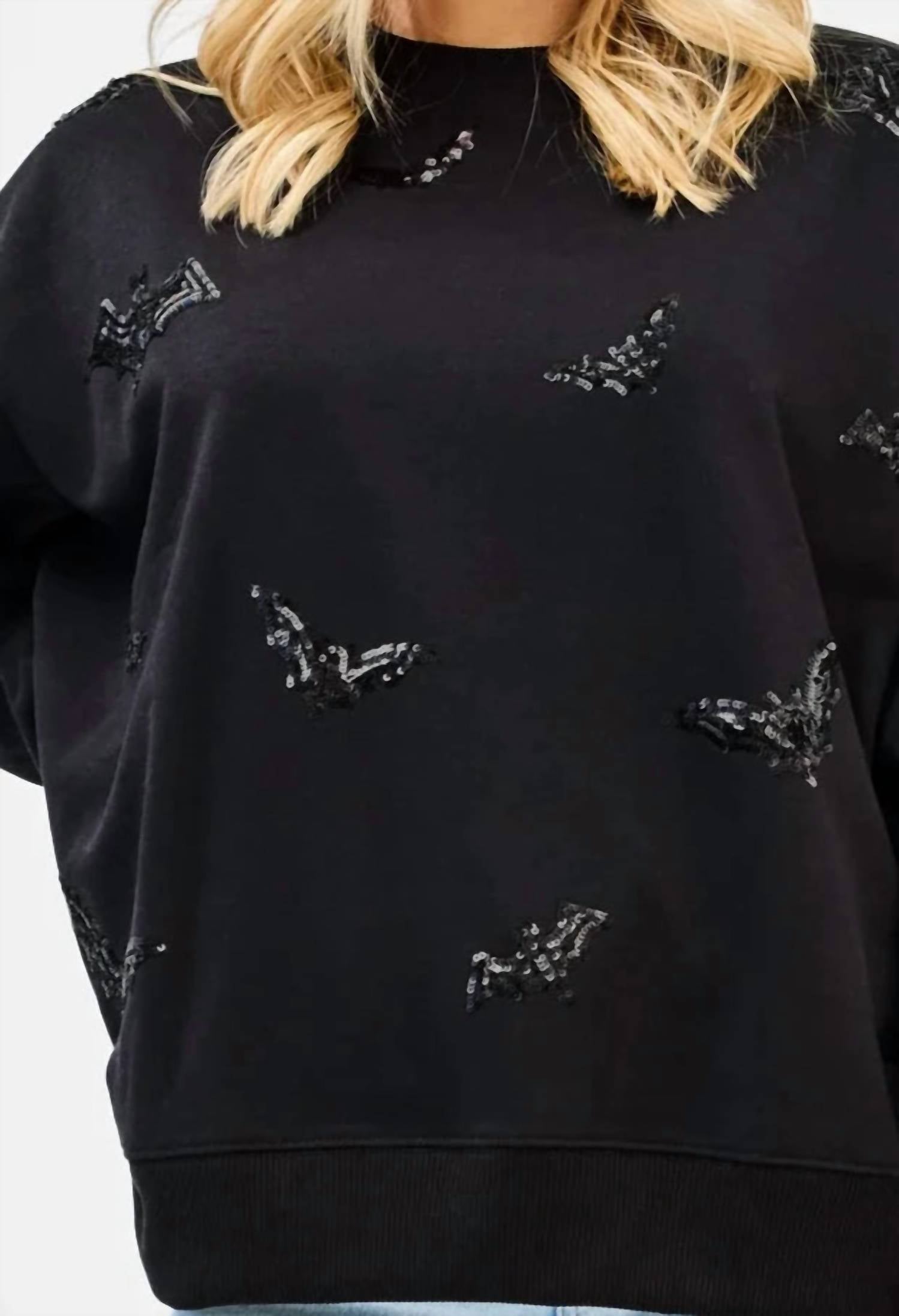 Mary Square - Little Bit Batty Pullover