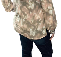 Honeyme - Leopard and Tie Dye Sweater