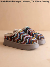 Oasis Society - Women's Brandi Platform Cozy Mule Slipper
