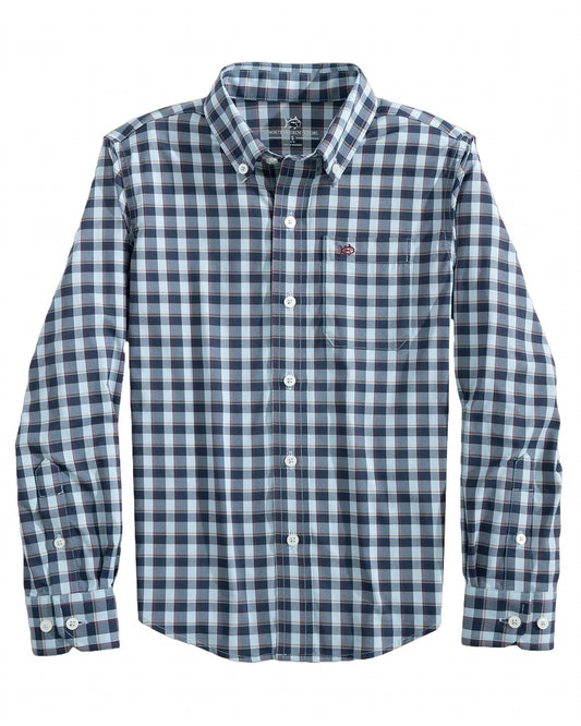 Southern Tide - Boys Intercoastal Colleton Plaid Sportshirt