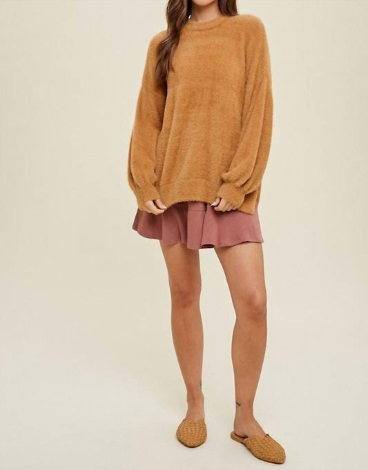 Wishlist - Mohair Balloon Sleeve Sweater