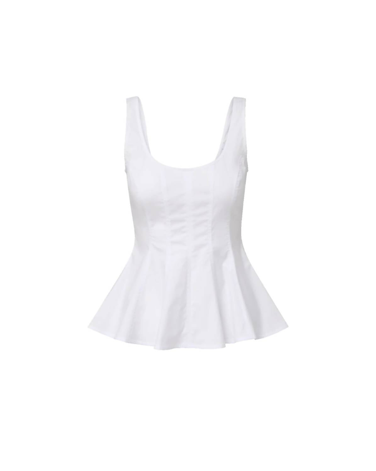 Veronica Beard - Charlie Peplum Tank Top