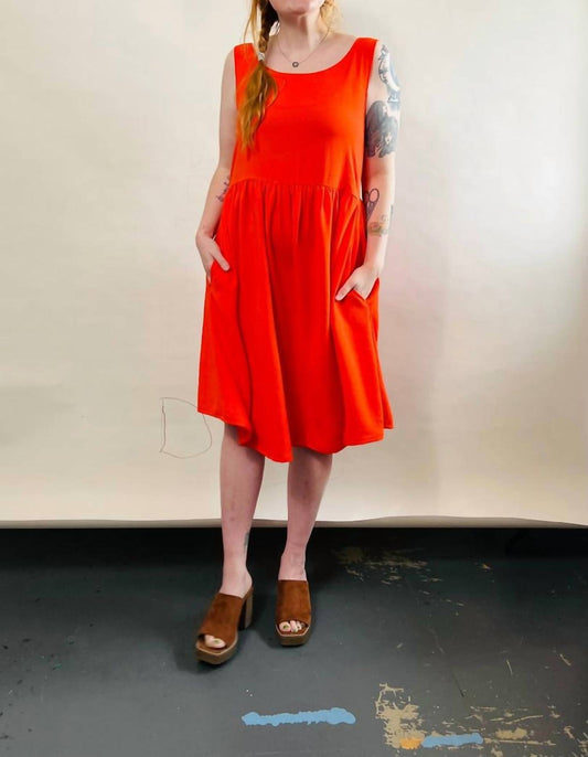 Altar - Meredith Classic Babydoll Midi Dress