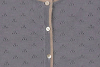 Konges Sløjd - Girls' Valkan Pointelle Knit Sweater