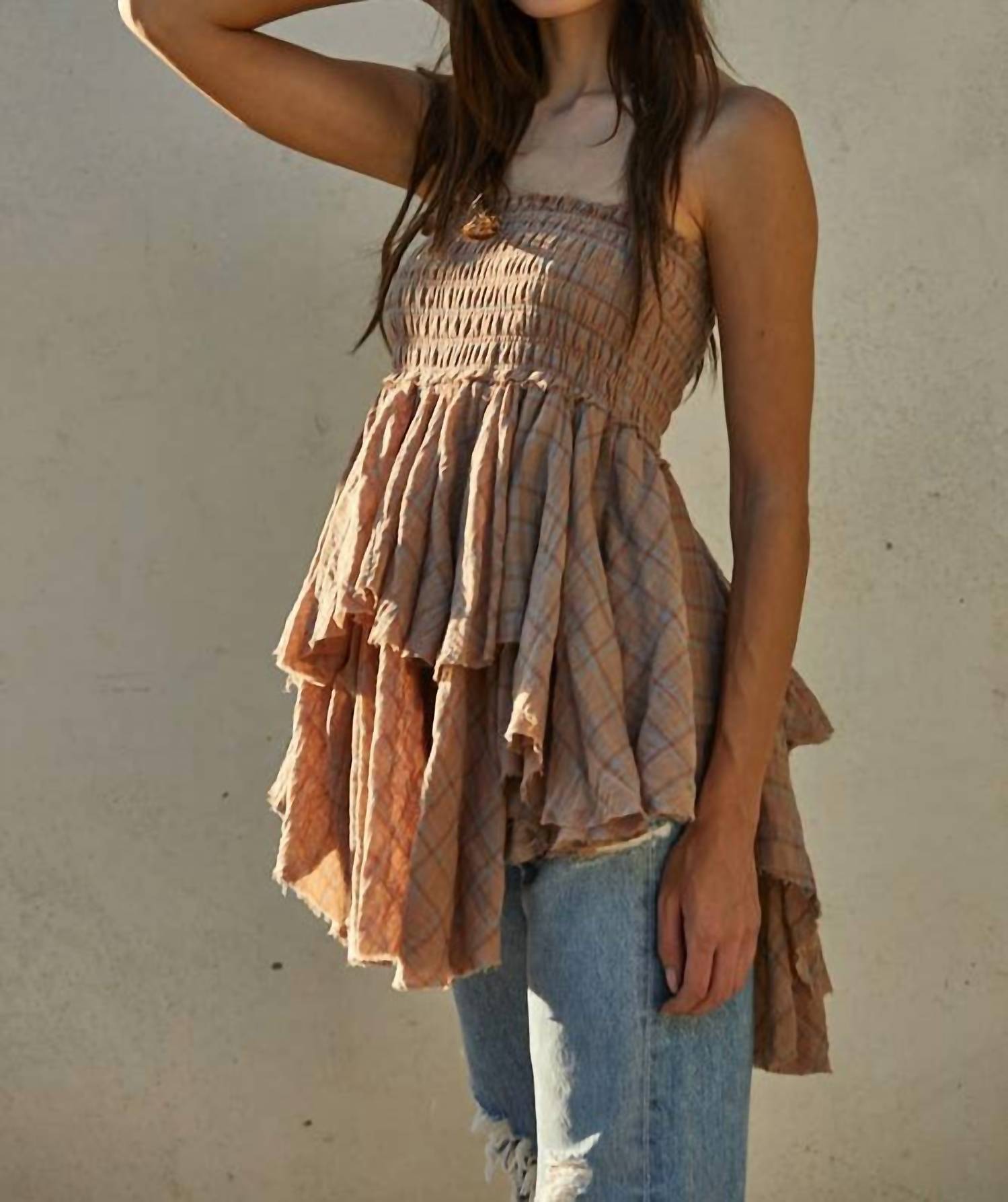 By Together - Woven Cotton Gauze Ruffle