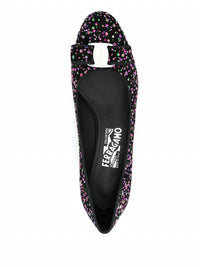 Salvatore Ferragamo - Women's Vara Sequin-embellished Pumps