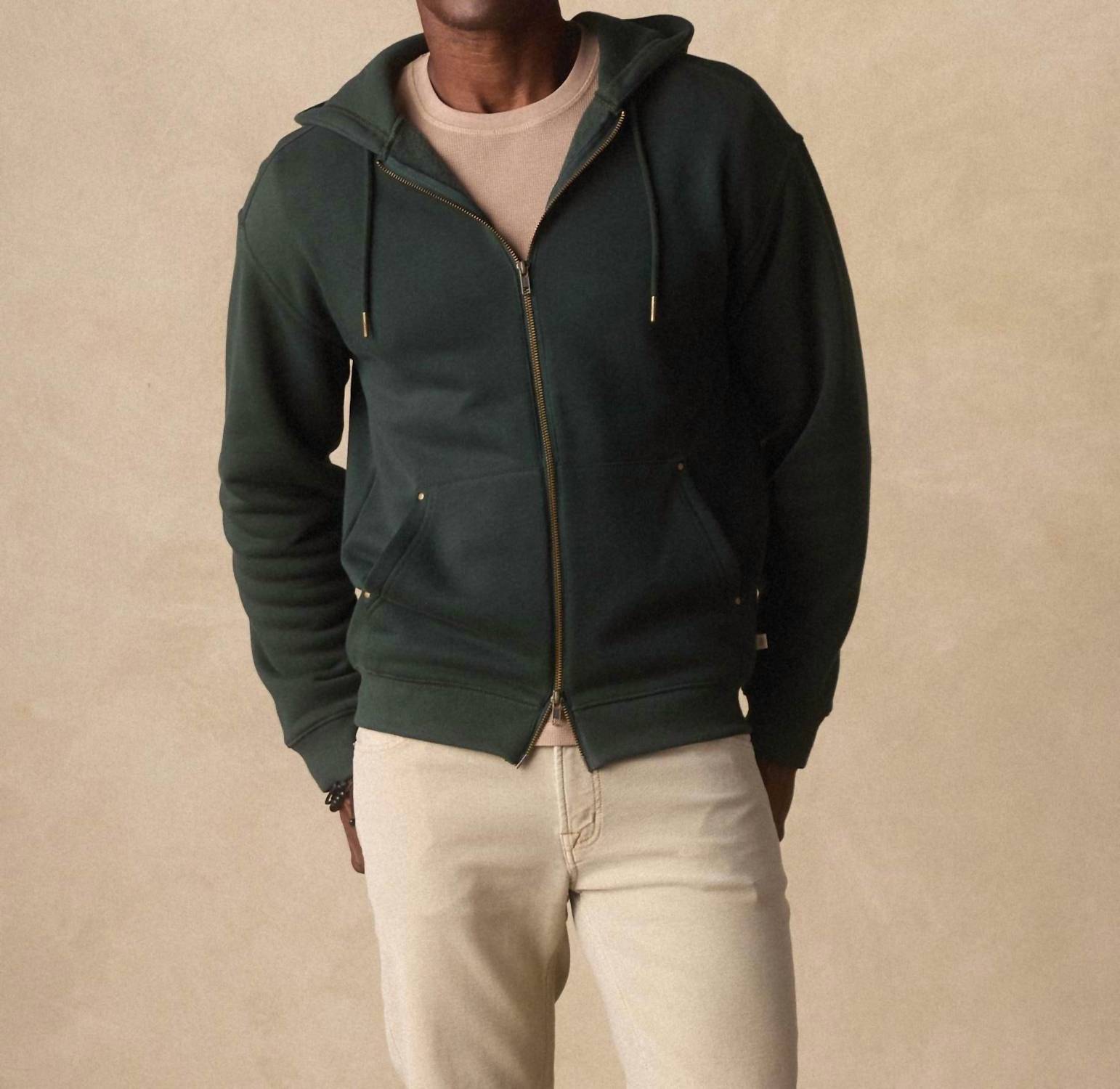 The Normal Brand - Normal Fleece Full Zip Hoodie