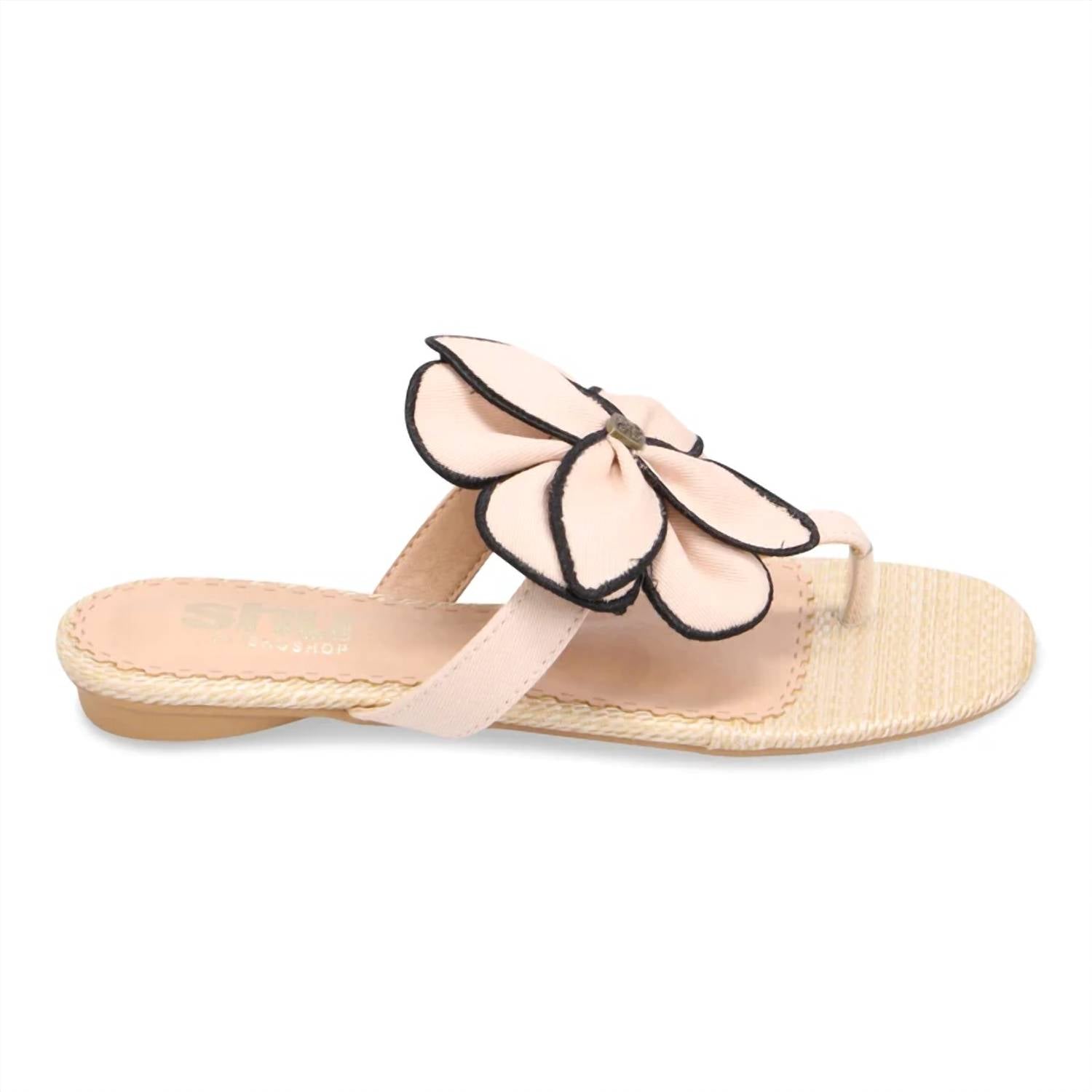 Shu Shop - Women's Brylee Flower Thong Sandal
