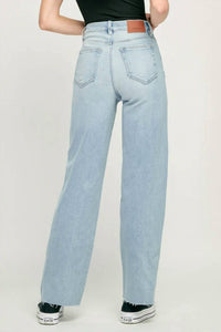 Hidden - Logan Clean Classic Stretch Dad Jeans