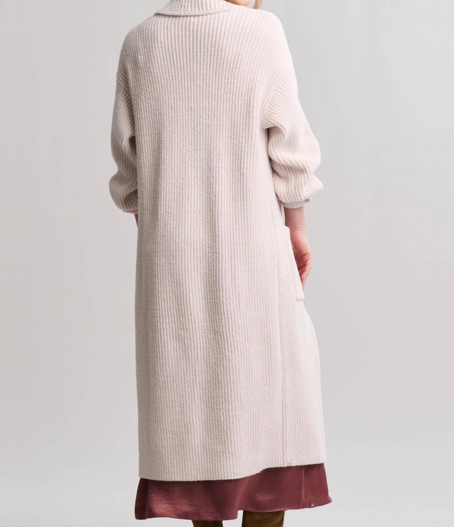 Barefoot Dreams - Cozychic Cotton Rib Long Coat