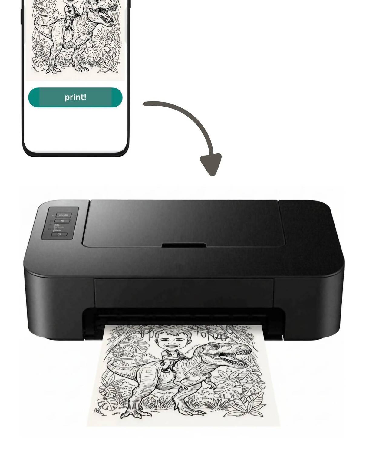 Paintable Pictures - Kid's Colorables Create Your Own Book Kit