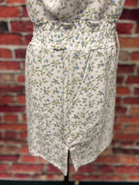 Simply Southern - Women's Floral Zip-front Sleeveless Dress