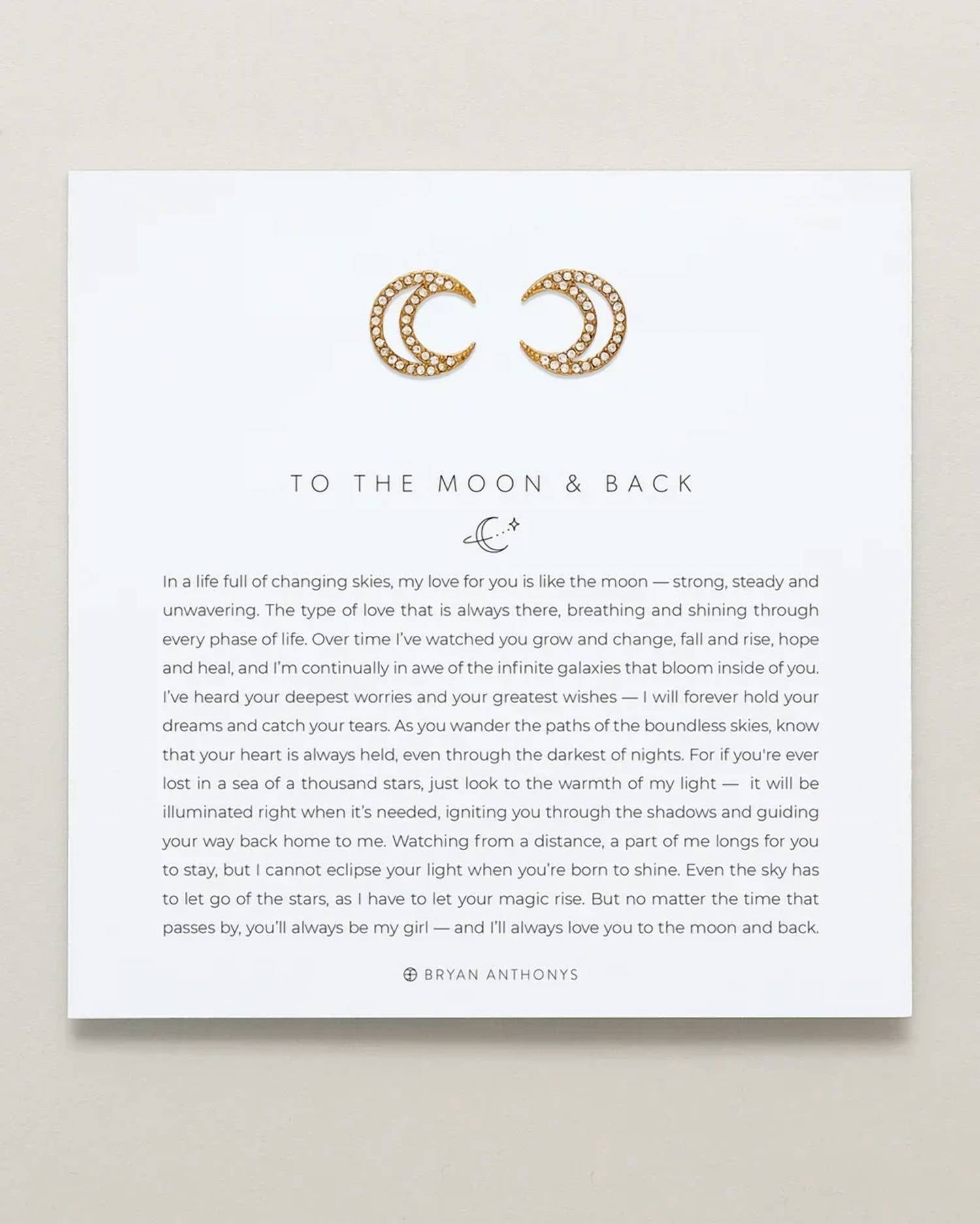 Bryan Anthonys - To The Moon And Back Earrings