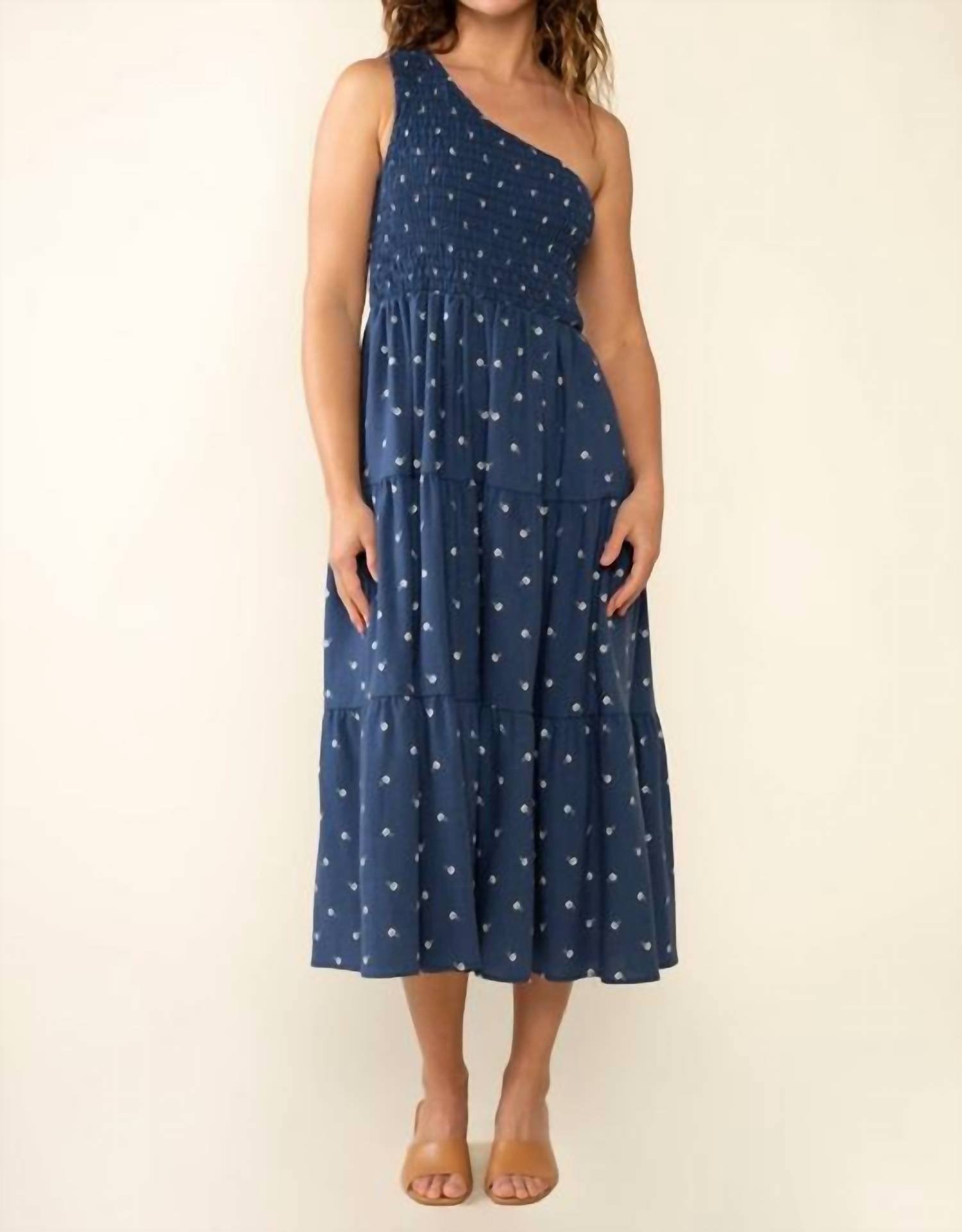 Nlt - Luna One Shoulder Midi Dress