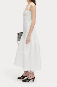 RACHEL COMEY Voila Midi Dress in white - women's dress - alternate view