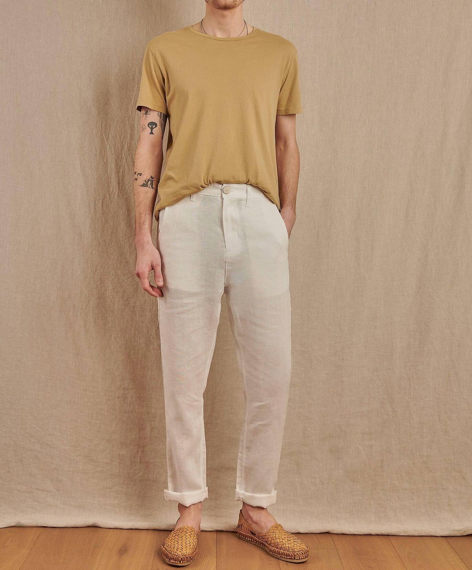 Road To Nowhere - Tonga Linen Trousers