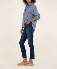Kut From The Kloth - Reese High Rise Ankle Straight Leg Jeans