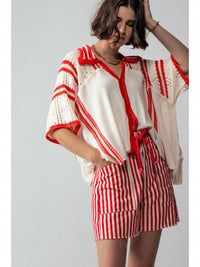 Urban Daizy - July Striped Shorts