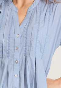 Tommy Bahama - Voile Voyage Cross-Stitch Blouse