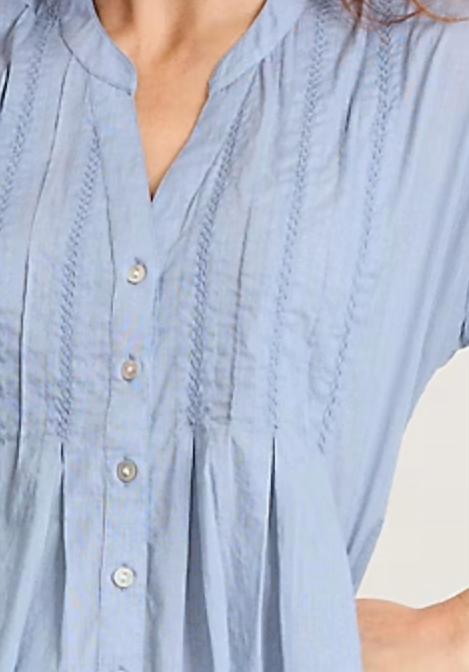 Tommy Bahama - Voile Voyage Cross-Stitch Blouse