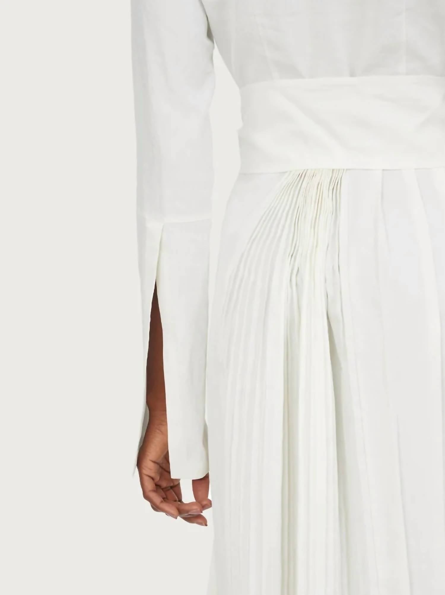 Salvatore Ferragamo - Women's Cross Over Midi Dress