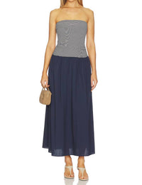 Heartloom - Mikella Two-tone Maxi Dress