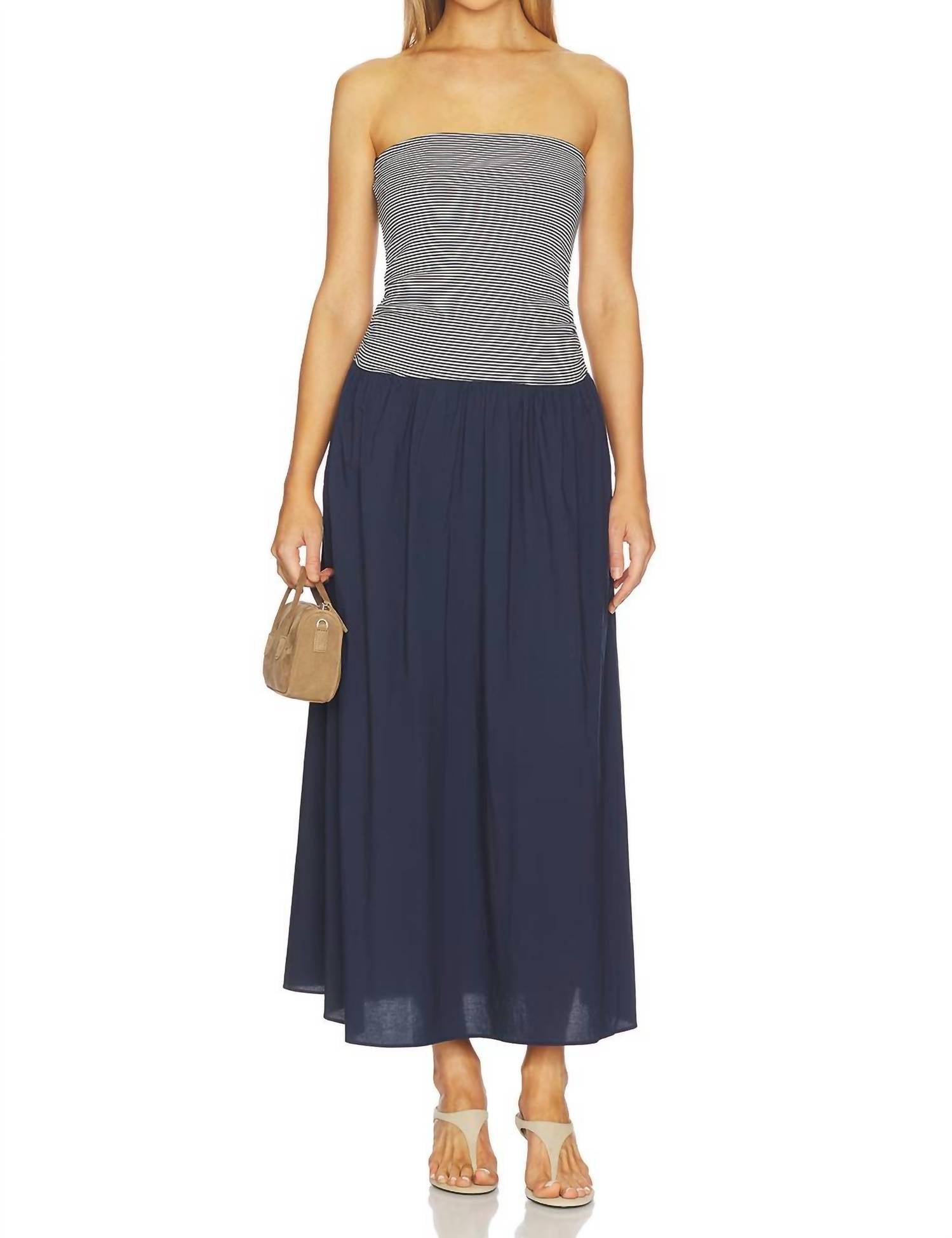 Heartloom - Mikella Two-tone Maxi Dress