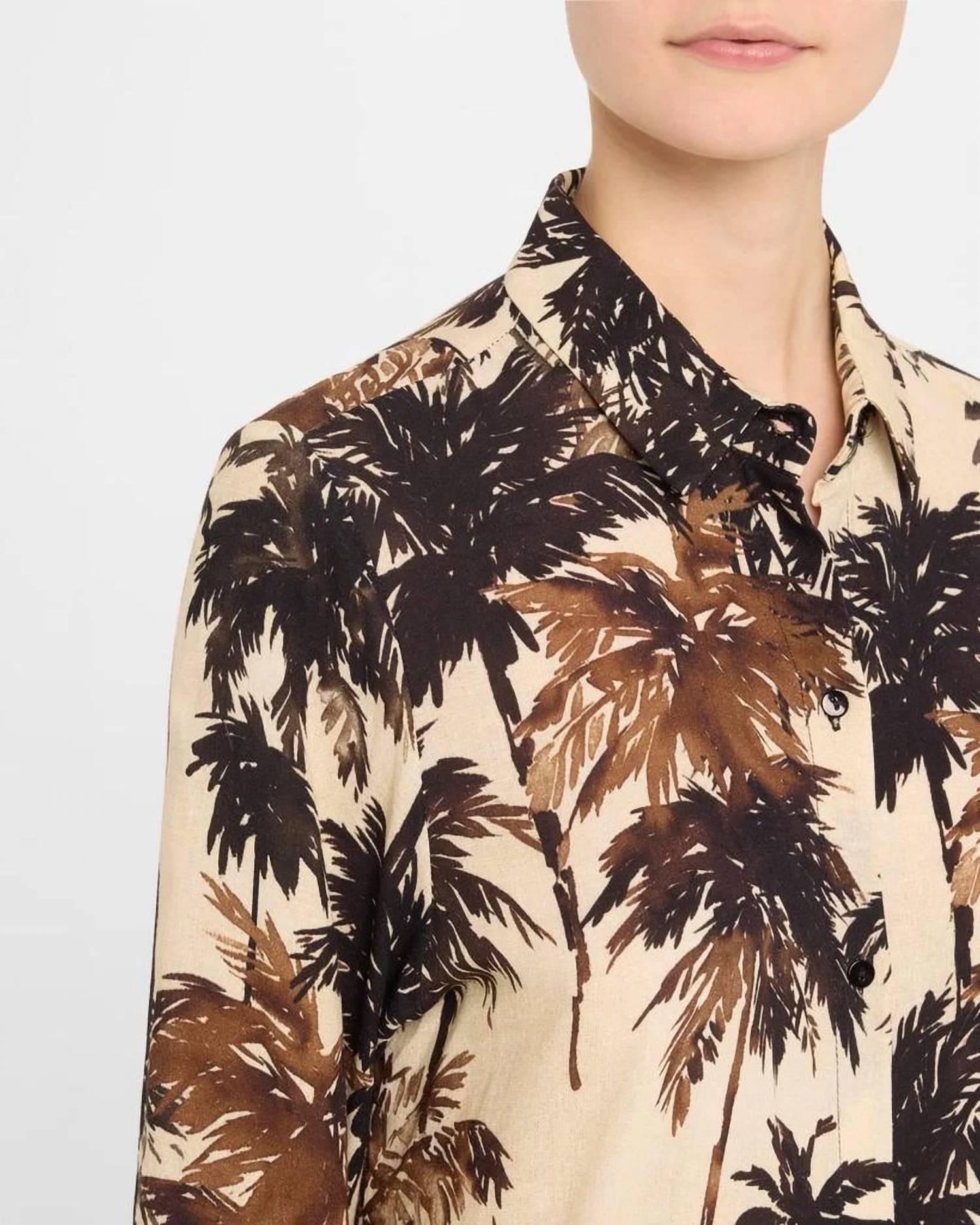 Lenny Niemeyer - corumbau over sized button up short sleeve shirt