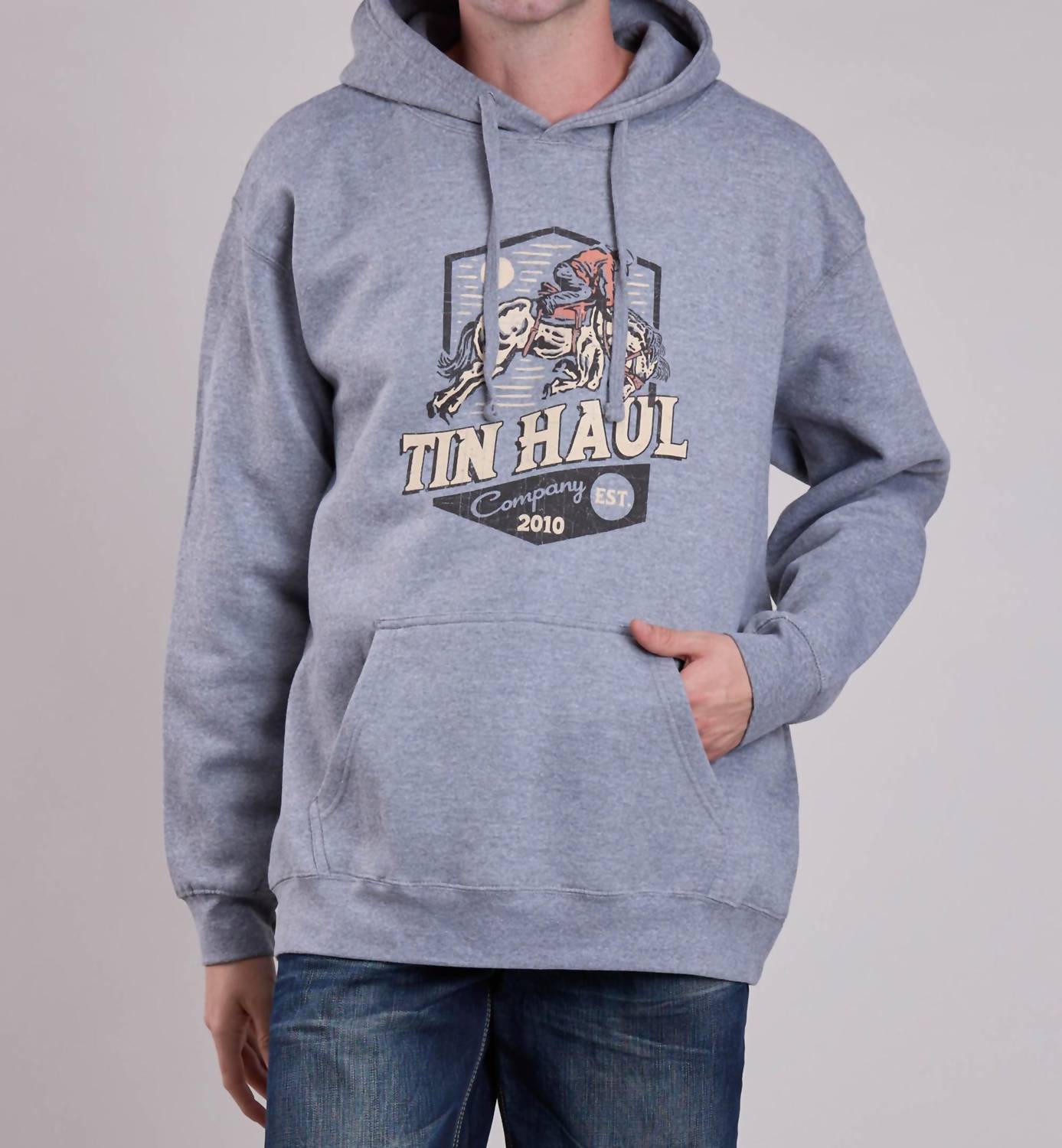 Tin Haul - Bronc Rider Screen Print Pullover Jacket