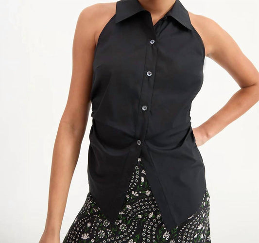 Veronica Beard - Regina Sleeveless Button-down Shirt