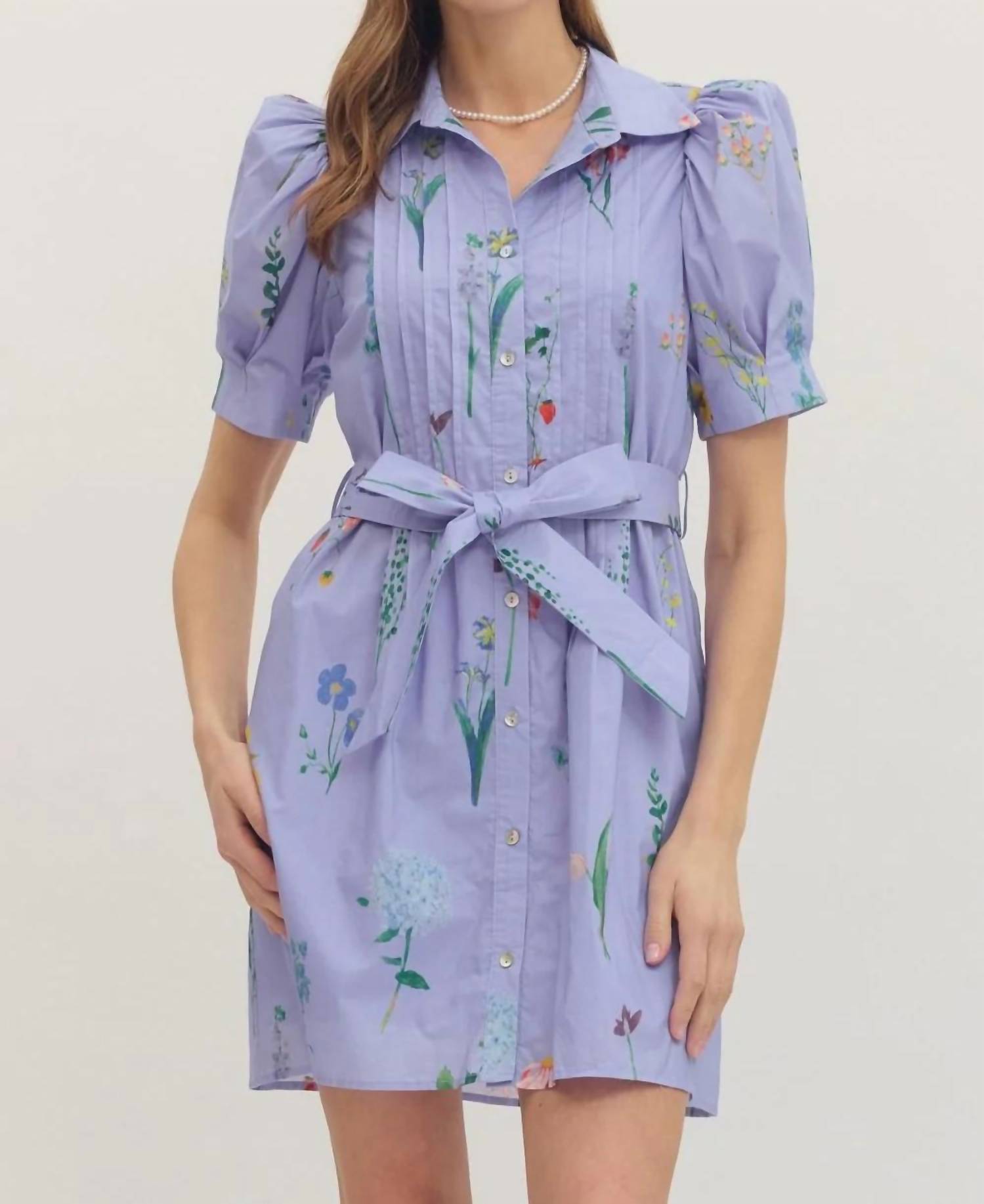 Entro - Meadow Muse Mini Dress