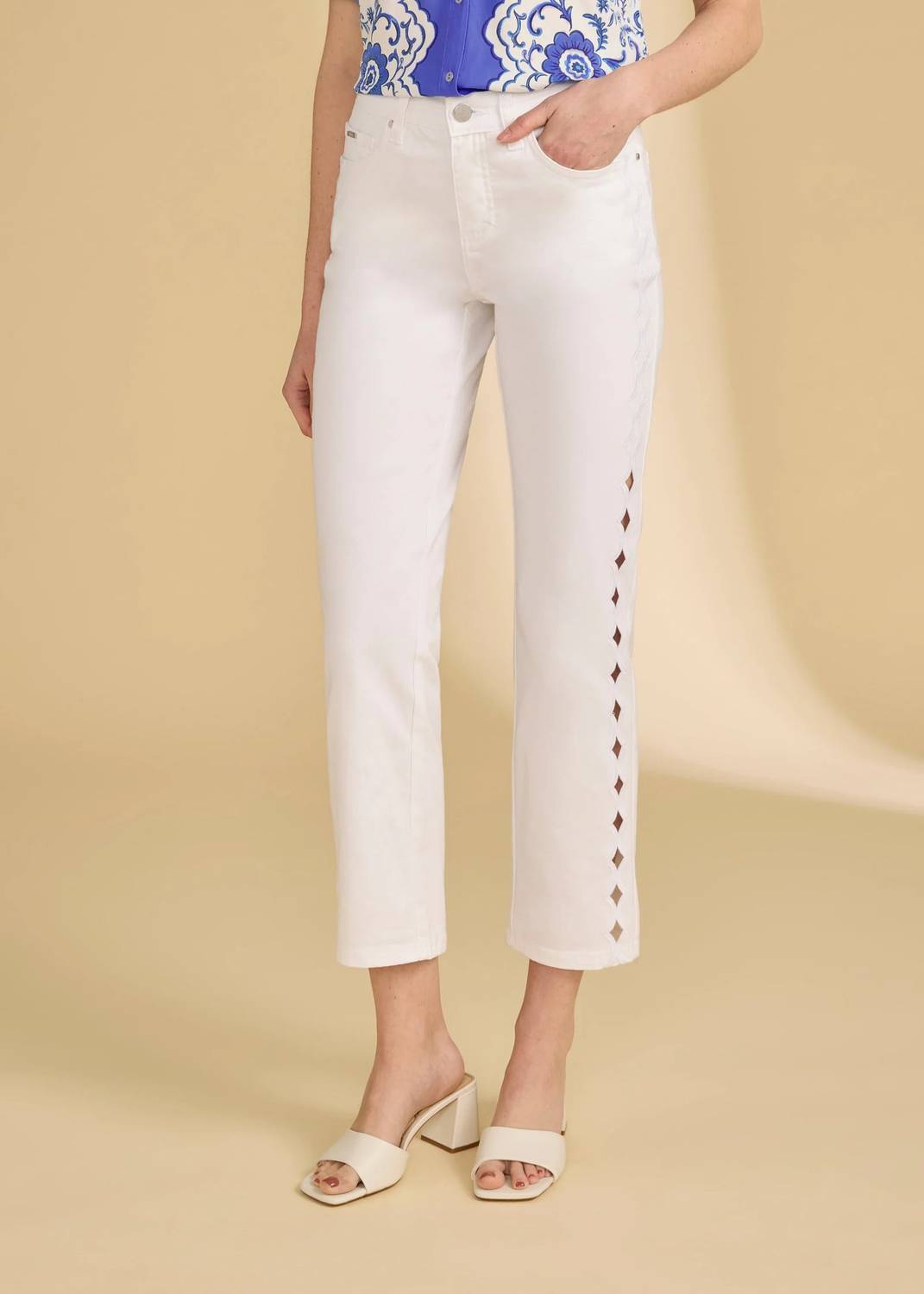 Fdj - Christina Straight Ankle Pants