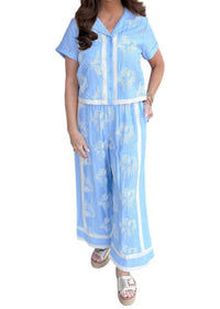 Jodifl - Embroidered Top And Pant Set