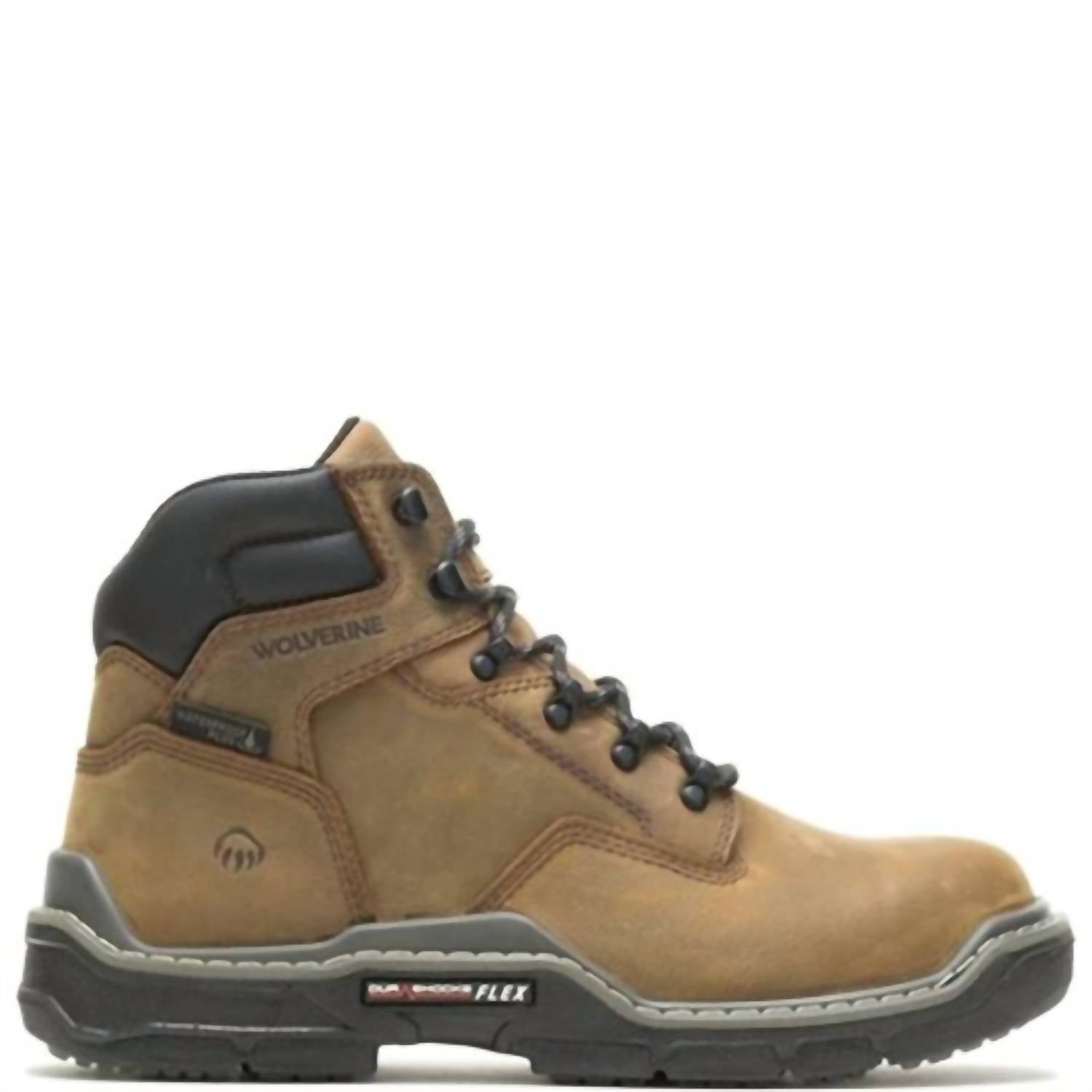 Wolverine Men's Raider Durangoshock Waterproof Boots in chocolate chip - men's boots - alternate view