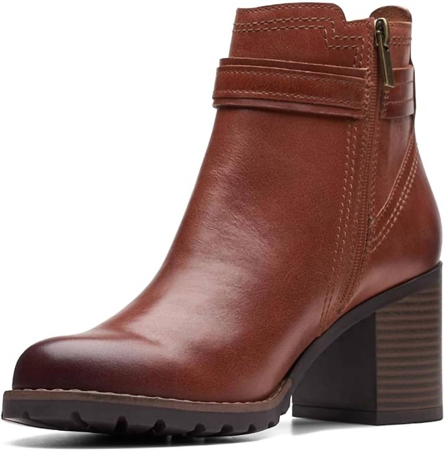 Clarks - Women's Leda Strap Boots