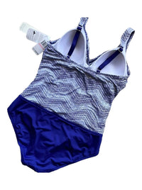 Badgley Mischka - Gisele Surplice One Piece Swimsuit