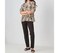 Charlie Paige - Button Front Print Shirt