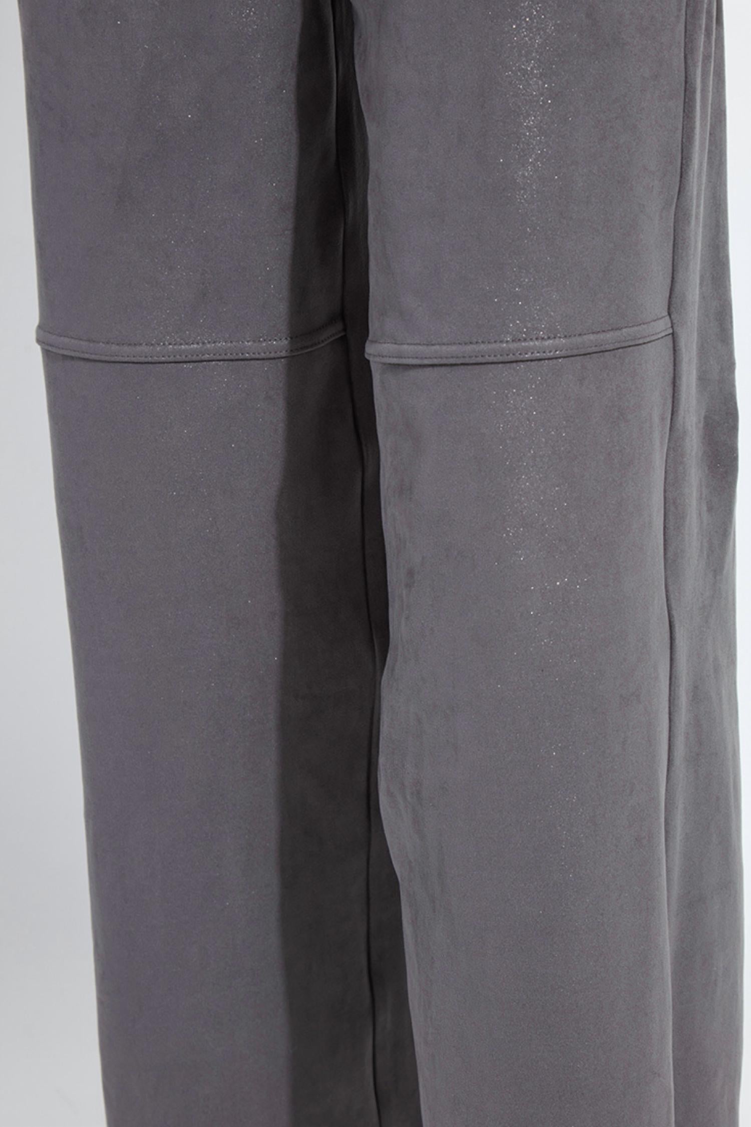 Lysse - Amina Patent Foil Suede Pant
