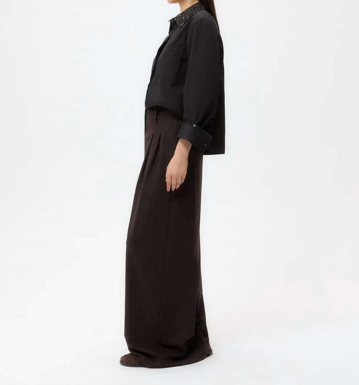 Twp - Dude Crystal Collar Shirt