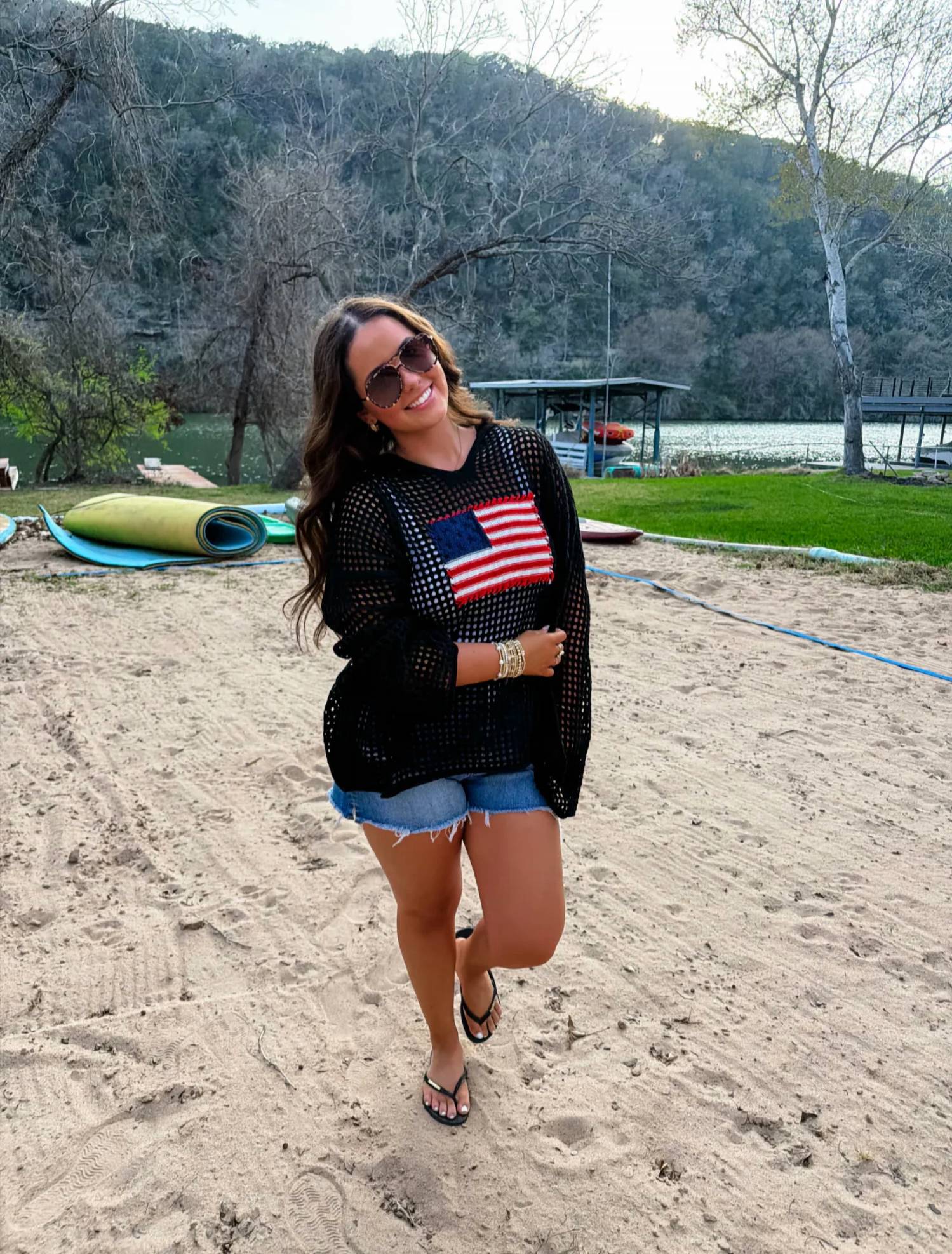 Blakeley - Freedom Flag Patch Pullover