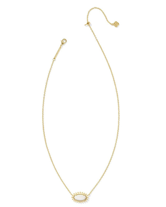 Kendra Scott - Women's Elisa Burst Frame Pendant Necklace