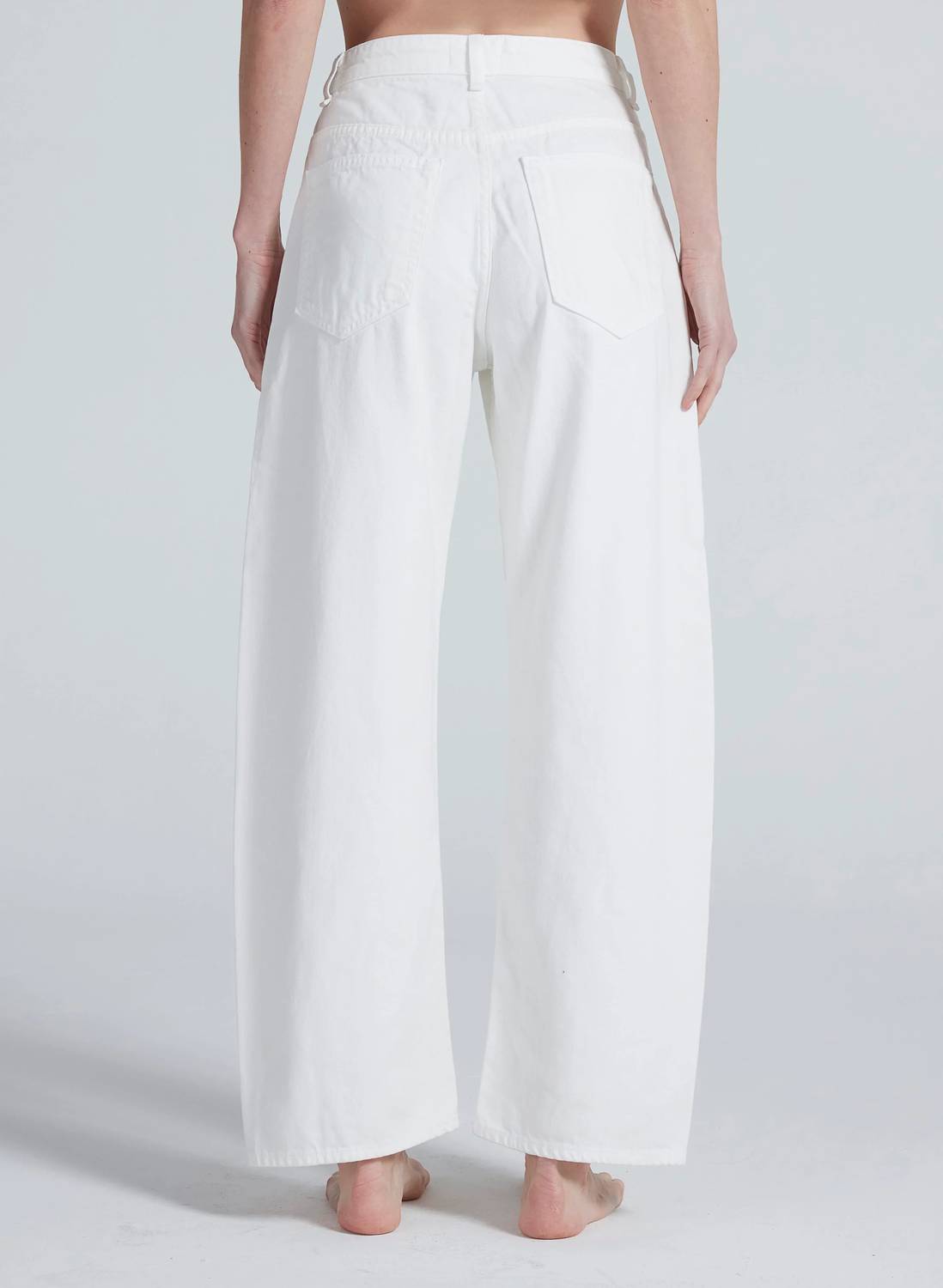 Askk Ny - Twisted Barrel Wide Leg Jeans