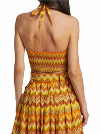 CROSS BODY CROP TOP