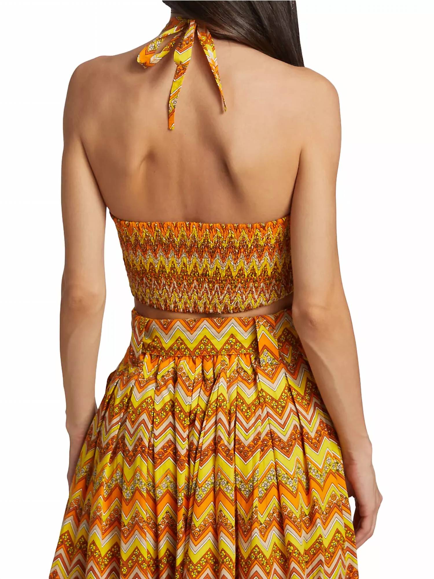 CROSS BODY CROP TOP